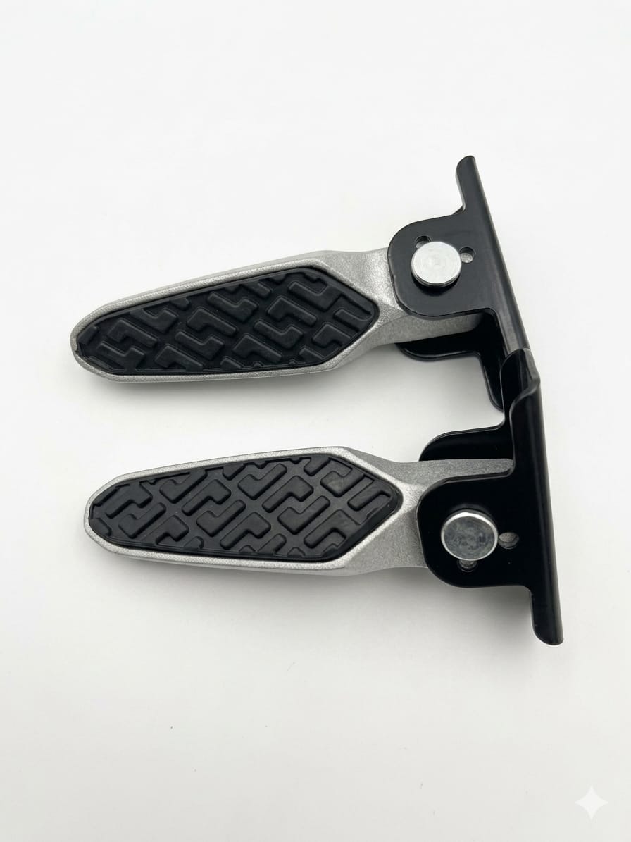 Gents Silver Footrest