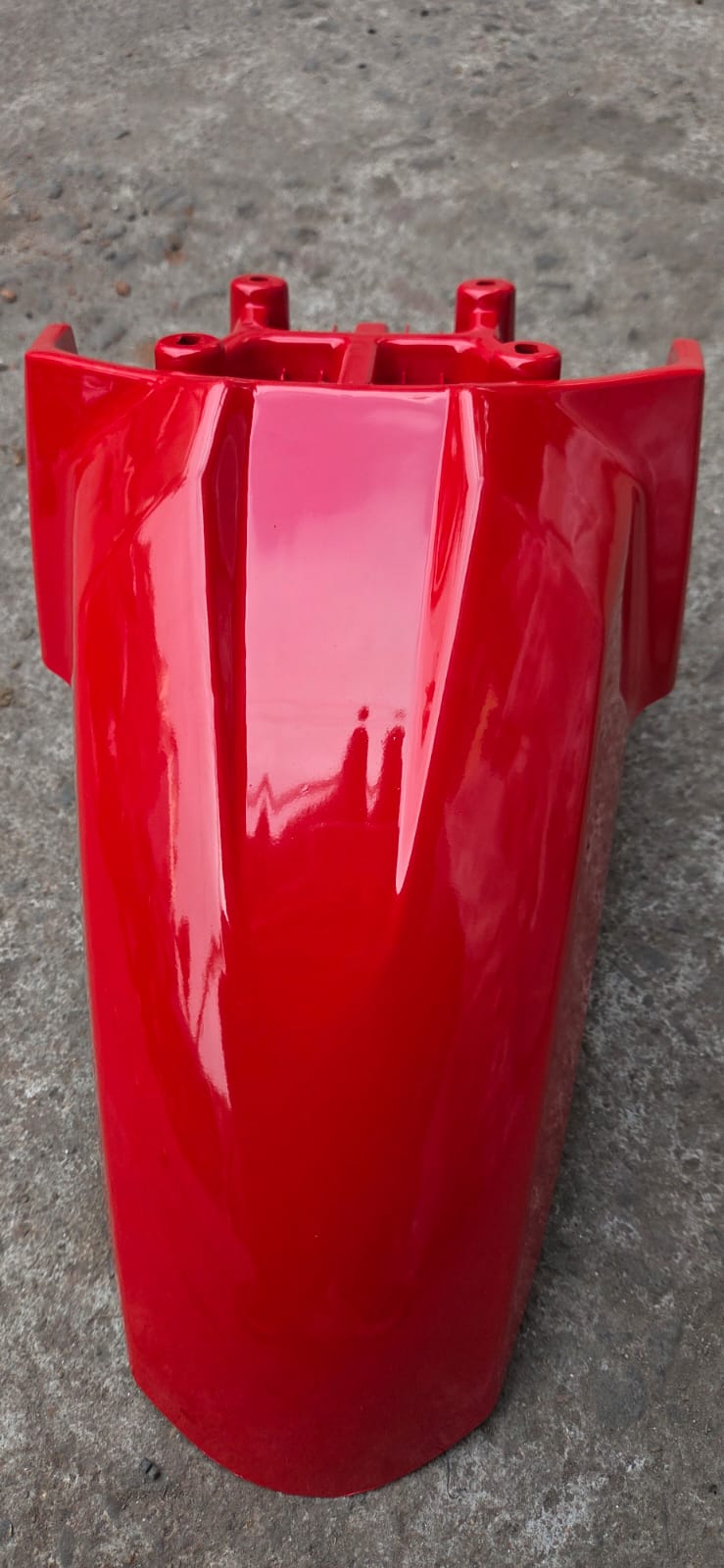 Activa 4 Hole Mudguard  Red
