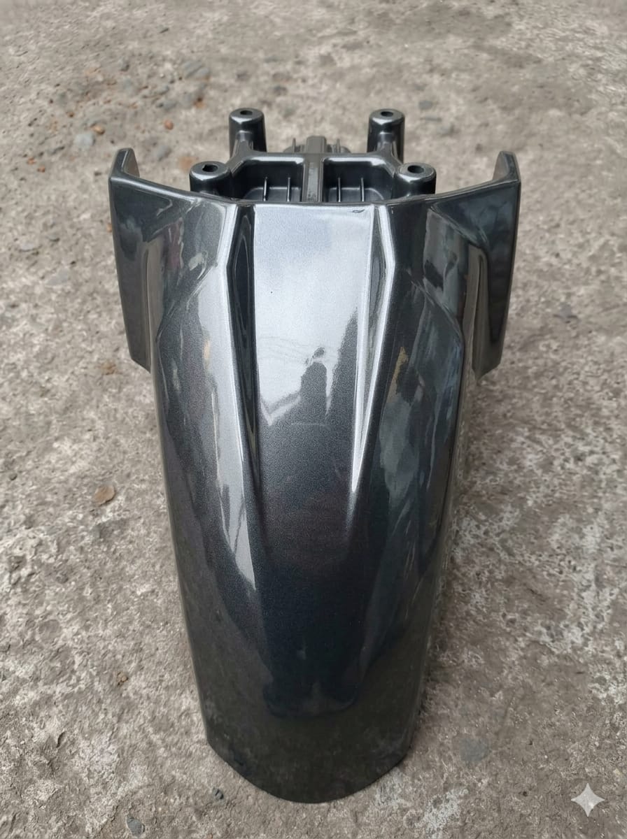 Activa 4 Hole Mudguard Gray