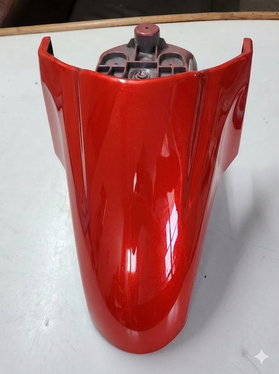 3 Hole Mudguard Red