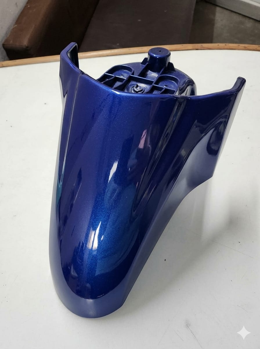 3 Hole Mudguard Blue