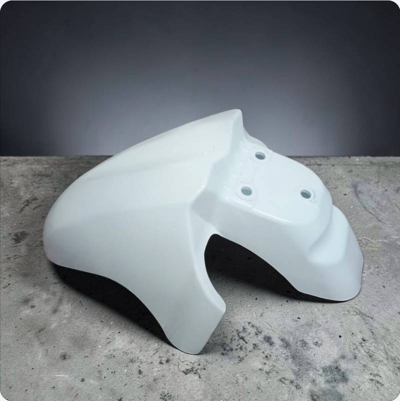 Hero Optima Mudguard (White)