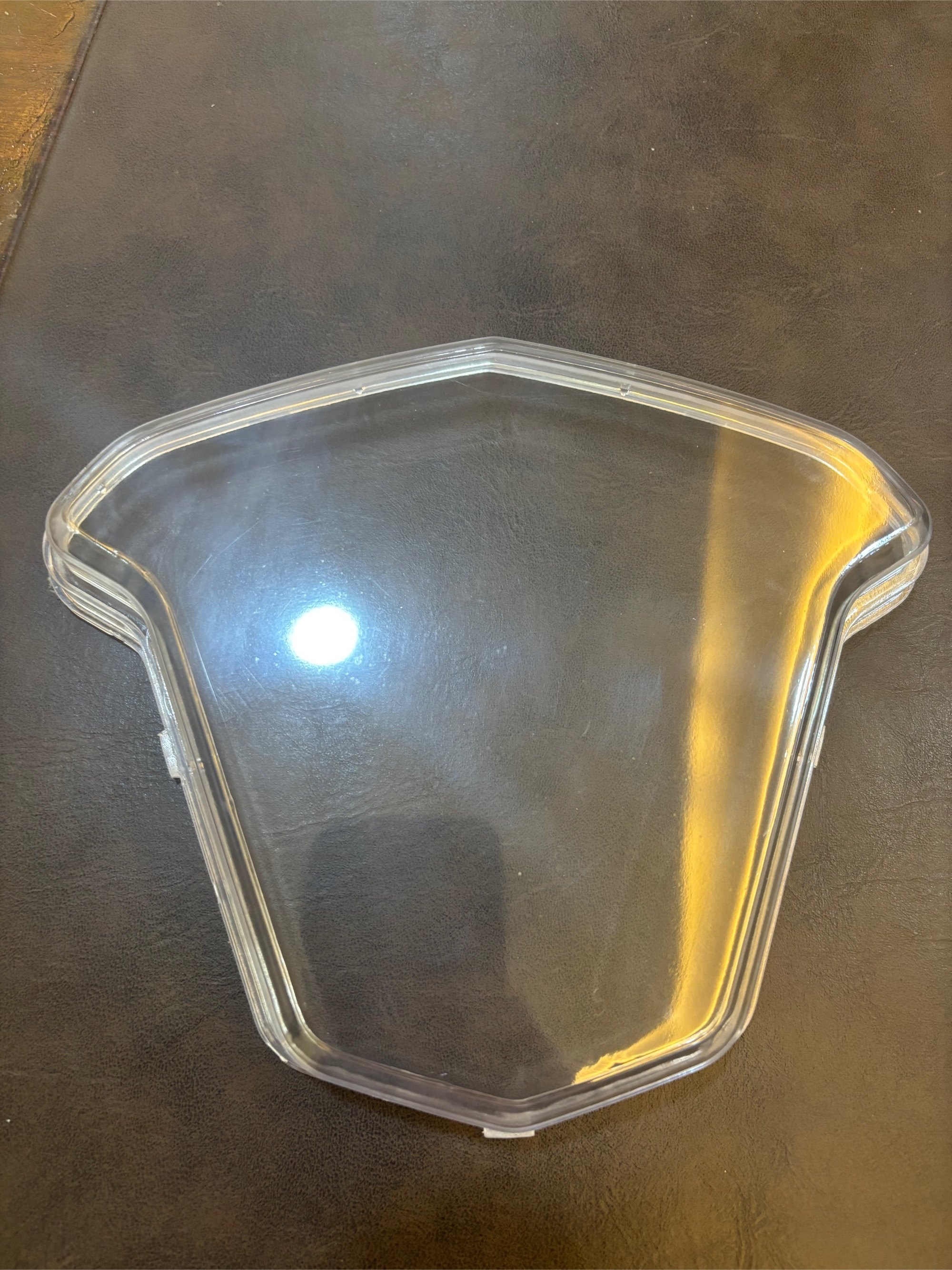 Meter Glass Single Light Transparent