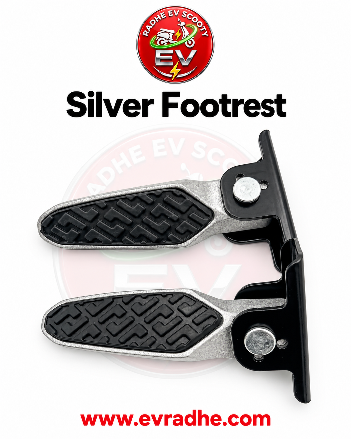 Silver Footrest