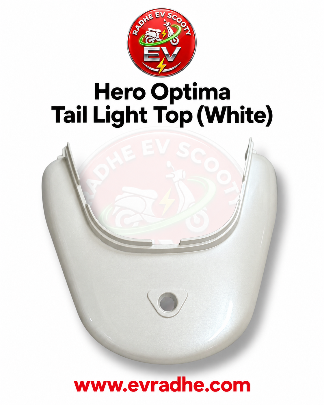 Hero Optima Tail Light Top (White)