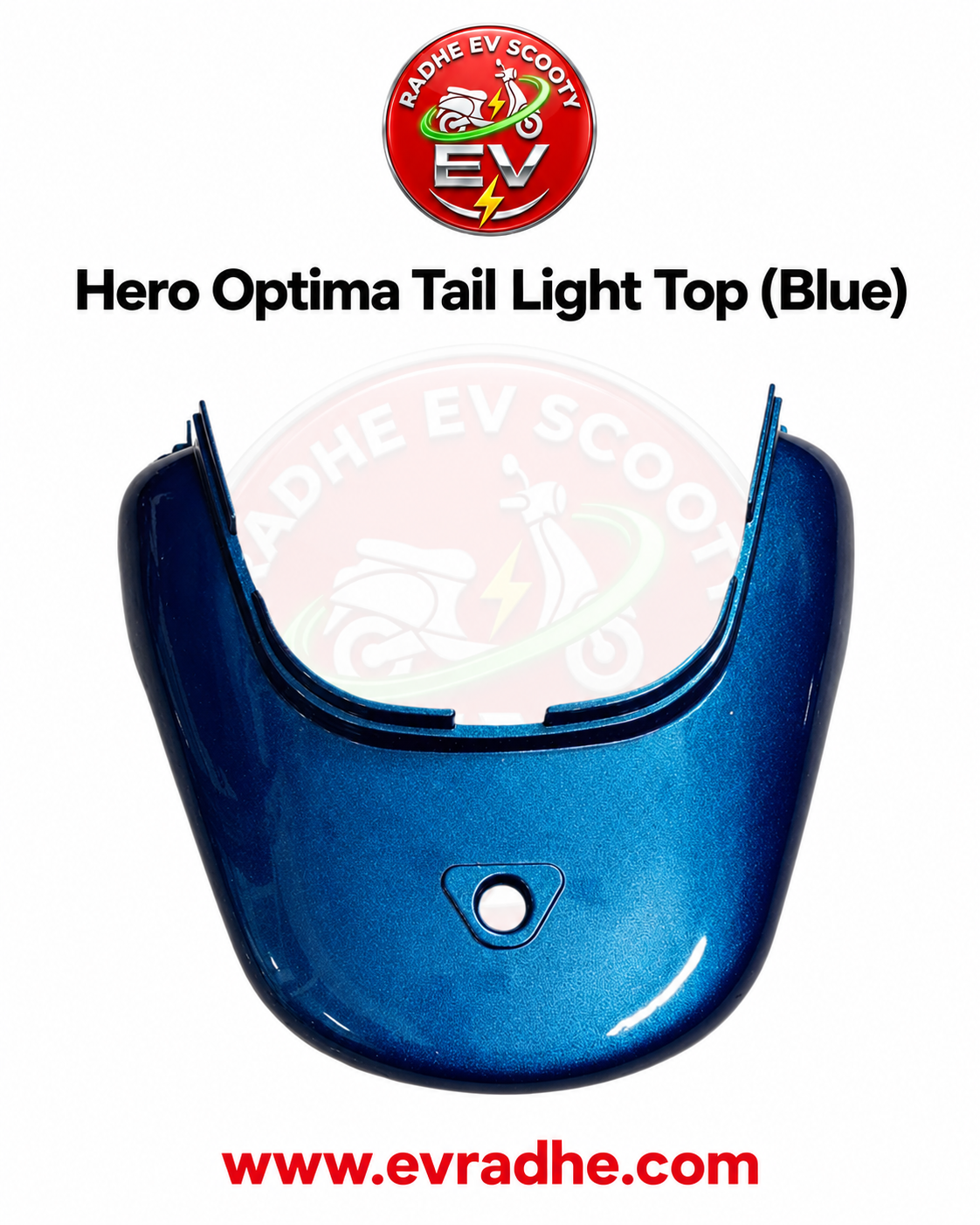 Hero Optima Tail Light Top (Blue)