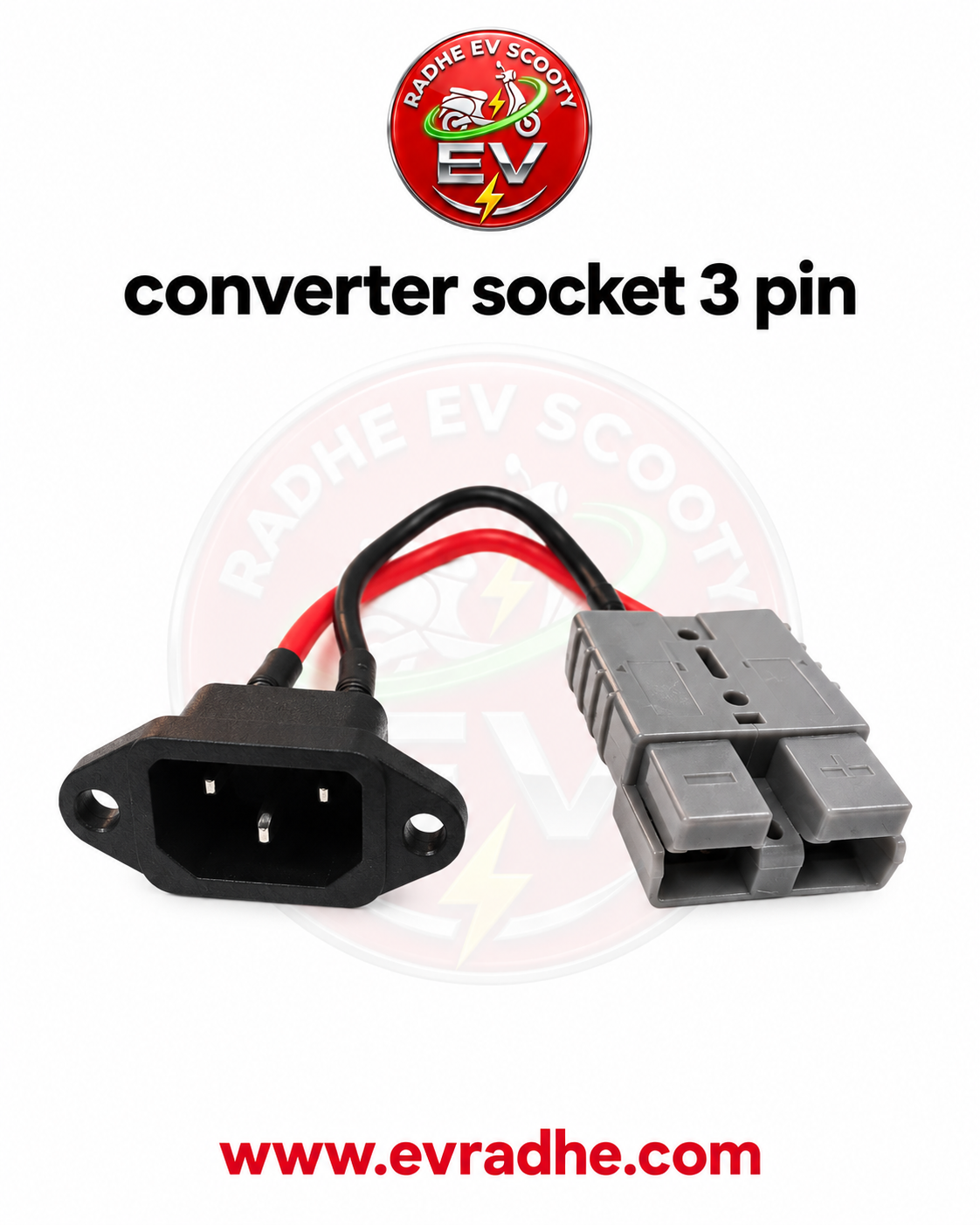 converter socket 3 pin