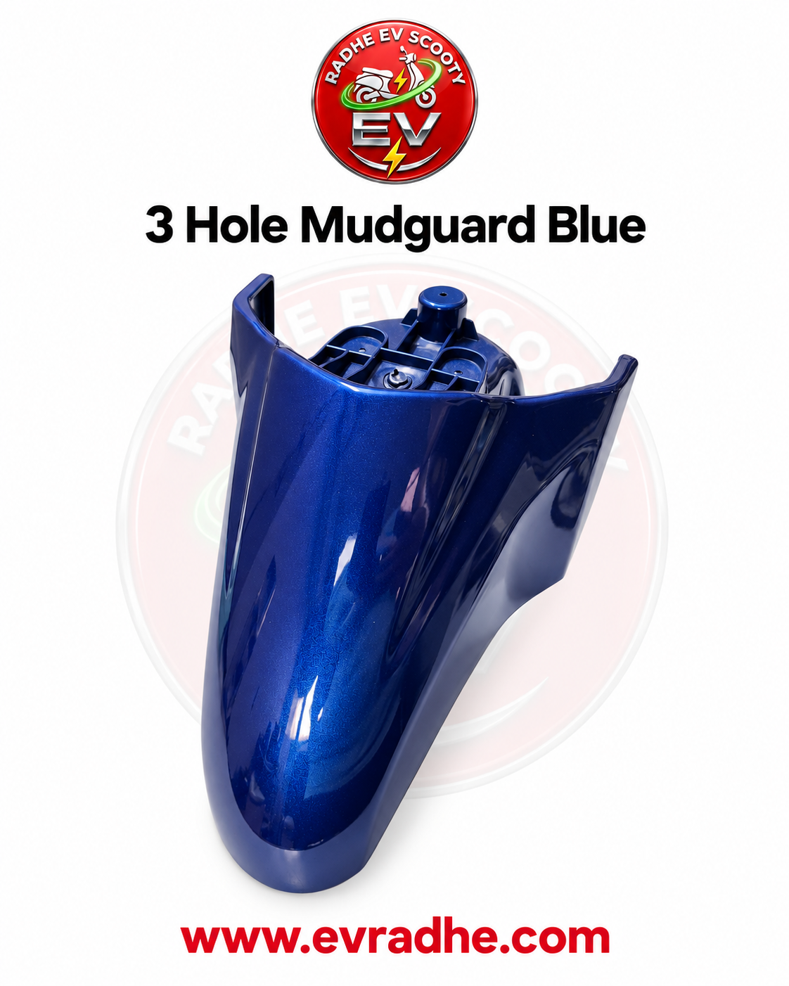 3 Hole Mudguard Blue