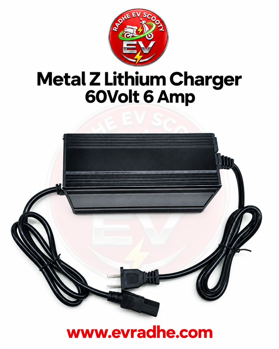 Metal Z Lithium Charger 60Volt 6 Amp
