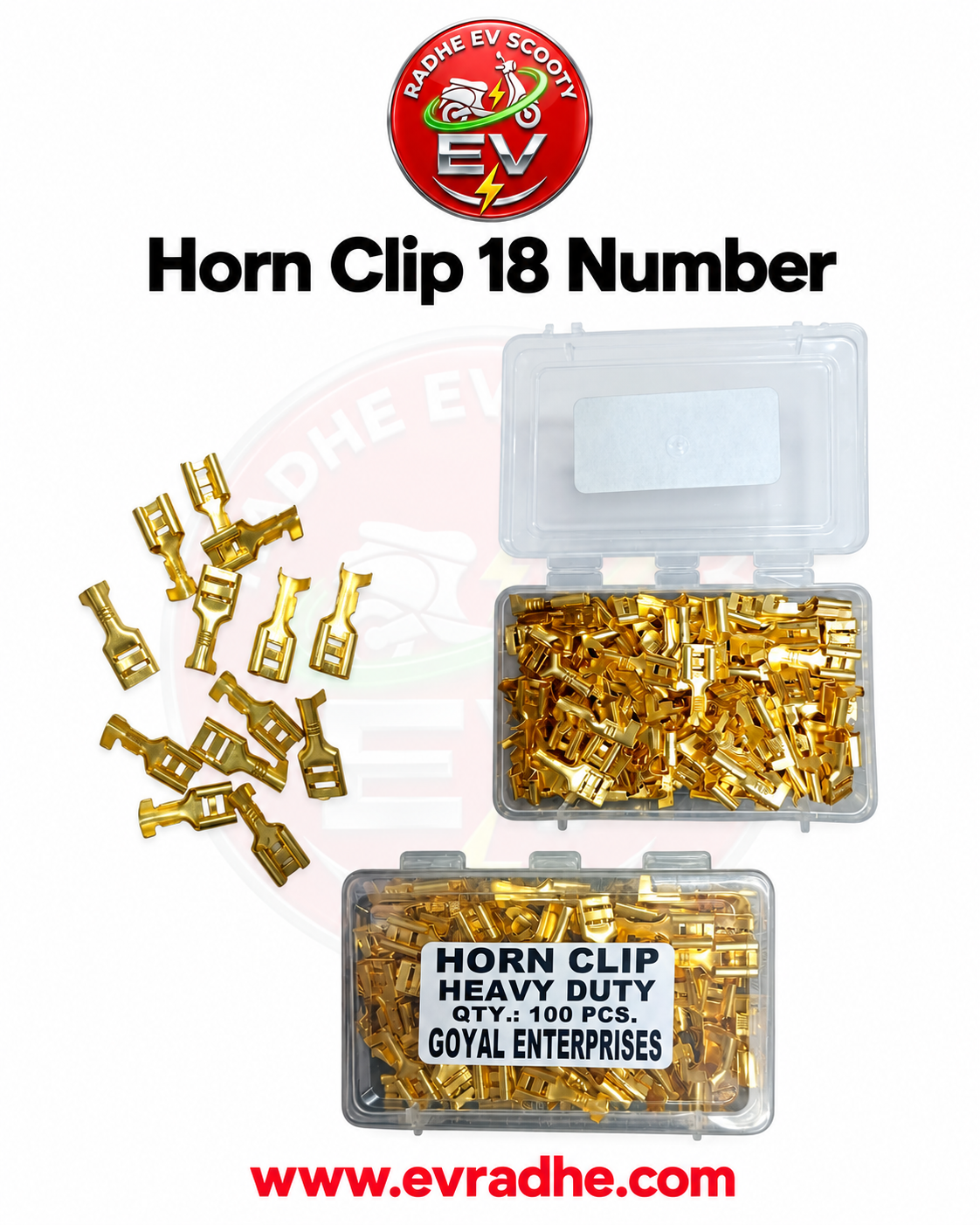 Horn Clip 18 Number