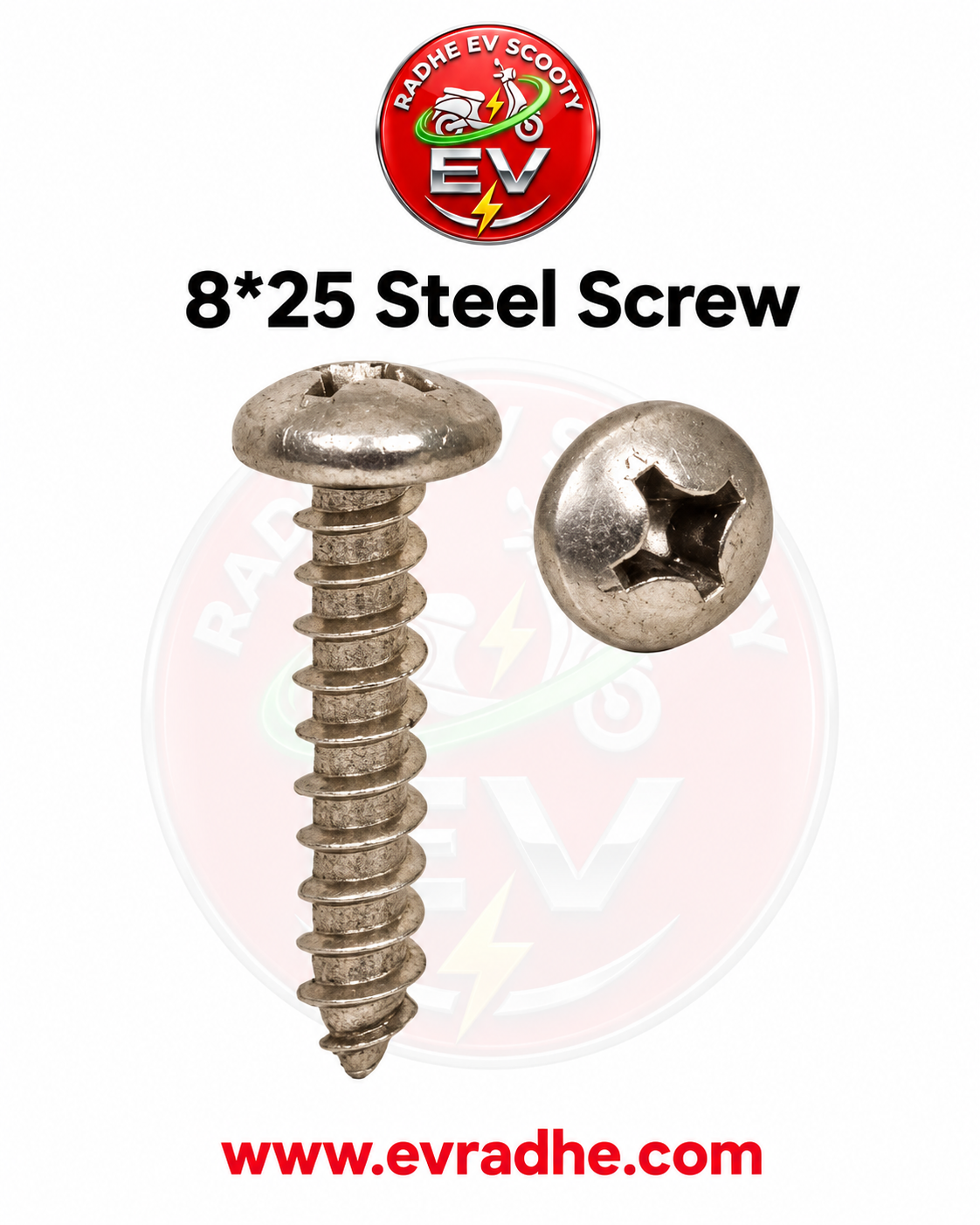 8*25 Steel Screw